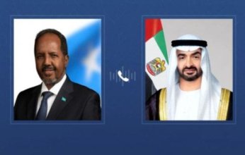 الشيخ محمد بن زايد يؤكد تضامن الإمارات الكامل مع الصومال بعد محاولة اغتيال الرئيس حسن شيخ