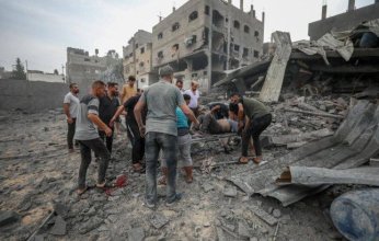 استشهاد 10 فلسطينيين في قصف إسرائيلي على مدينتي غزة وخان يونس