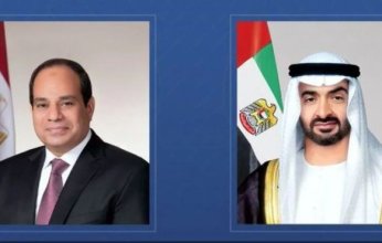 الرئيس المصري يستقبل الشيخ محمد بن زايد رئيس دولة الإمارات