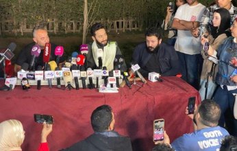 بالصور.. «خليجيون نيوز» في احتفال صناع مسلسل «المداح 5» بانتهاء التصوير