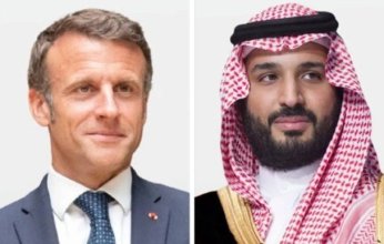 ولي العهد السعودي والرئيس الفرنسي يبحثان تطورات الأحداث في المنطقة
