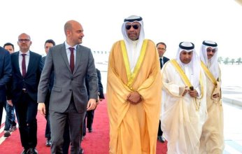 وزير الخارجية الكويتي يستقبل وزير الخارجية الفرنسي بمناسبة زيارته الرسمية إلى البلاد