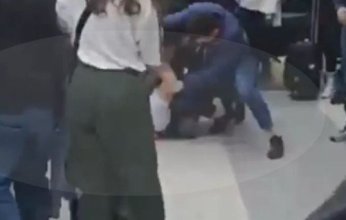 شاهد بالفيديو.. مشاجرة عنيفة في مطار بيروت الدولي