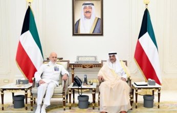 ولي العهد الكويتي يستقبل رئيس اللجنة العسكرية لحلف شمال الأطلسي بمناسبة زيارته للبلاد