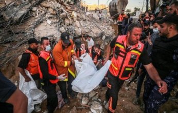 استشهاد 14 فلسطينيا وإصابة آخرين في غارات إسرائيلية على مدينتي غزة وخان يونس