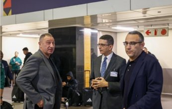 وفد السفارة المصرية في جنوب إفريقيا يستقبل بعثة الأهلي