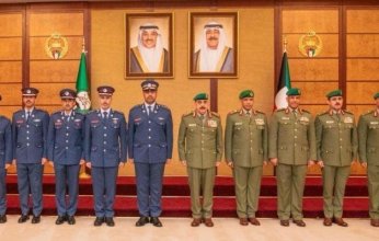 رئيس الحرس الوطني الكويتي يستقبل نائب قائد قوة الأمن الداخلي (لخويا) بدولة قطر