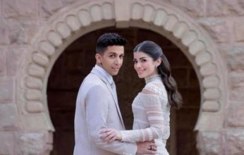 الفنان الشاب هشام جمال يكشف كواليس أغنية «فستانك الأبيض» من حفل زفافه على ليلى زاهر