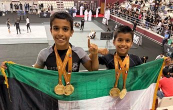 4 ذهبيات للشقيقين الكويتيين زيد وعبد العزيز السليطين في بطولة قطر الدولية للجوجيتسو