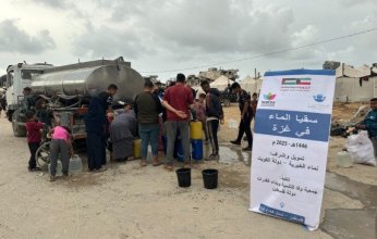 «نماء الخيرية» الكويتية توصل المياه ل12 ألف أسرة متضررة بالمخيمات شمال قطاع غزة
