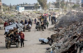 الاحتلال الإسرائيلي يهجر آلاف الفلسطينيين قسرا من جديد لعدة مناطق في قطاع غزة