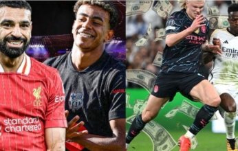 مركز صادم لمحمد صلاح في قائمة أغلى 10 لاعبين في العالم