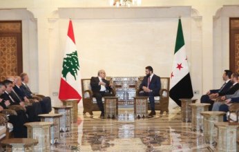 الخارجية اللبنانية: محادثات نواف سلام مع الرئيس السوري أحمد الشرع كانت إيجابية وبناءة