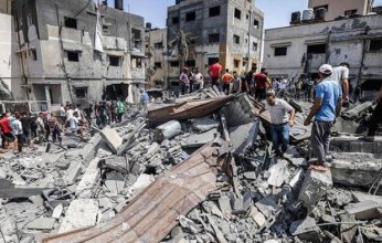 استشهاد 6 فلسطينيين في قصف إسرائيلي متواصل على عدة مناطق في قطاع غزة