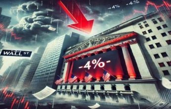 رسوم ترامب تثير الذعر في الأسواق العالمية.. وول ستريت تفتتح على خسائر تتجاوز 4%