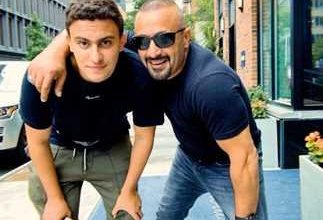 النجم أحمد السقا يدافع عن نجله"ابني عمل دور حلو وانا مش بدخل في اختيارته"