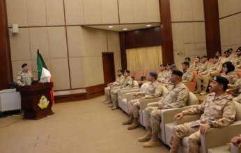 نائب رئيس أركان الجيش الكويتي يشيد بجهود منتسبي هيئة الخدمات الطبية