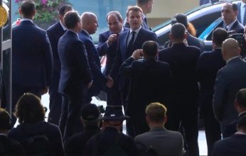 بث مباشر.. الرئيس المصري ونظيره الفرنسي يتفقدان محطة عدلي منصور التبادلية