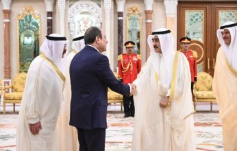 أمير الكويت يقيم مأدبة غداء على شرف الرئيس المصري