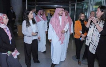 وفد سعودي رفيع المستوى يزور مكتبة الإسكندرية في مصر