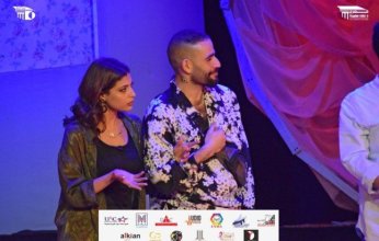 بالصور.. «سماء ابراهيم» تشارك في مقدمة عروض اليوم السادس من مهرجان الفضاءات المسرحية