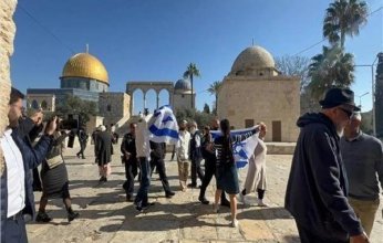 مستوطنون يقتحمون الاقصى فى ختام ايام عيد الفصح اليهودى