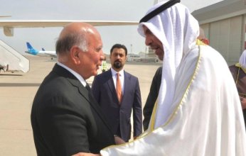 وزير الخارجية يستقبل نظيره العراقي بمناسبة زيارته الرسمية للبلاد