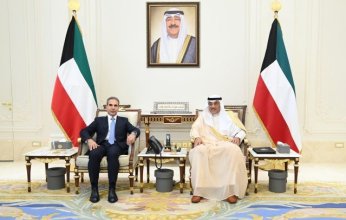 ولي العهد الكويتي يستقبل رئيس مجلس القضاء الأعلى في العراق بمناسبة زيارته للبلاد