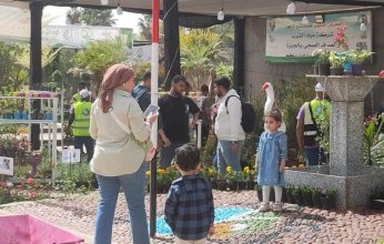بالصور.. جانب من احتفال المصريين بأجواء الربيع وشم النسيم في الحدائق العامة بالقاهرة