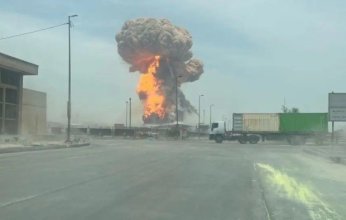 إيران تعلن إصابة 80 شخصا في انفجار ميناء بندر عباس