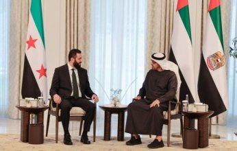 رئيس الإمارات يستقبل نظيره السوري أحمد الشرع في أول زيارة رسمية لتعزيز العلاقات الثنائية.. صور