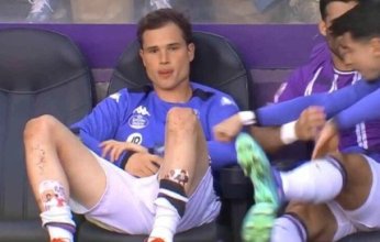 خلاف على دكة البدلاء.. لاعب بلد الوليد يضرب زميله في مباراة فريقه أمام خيتافي