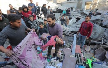 56 شهيدا منذ فجر السبت في قصف الاحتلال الإسرائيلي على عدة مناطق متفرقة من قطاع غزة