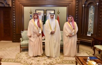 رئيس مجلس الوزراء بالإنابة يبحث مع رئيس جامعة (نايف للعلوم الأمنية) تطوير البرامج المتخصصة