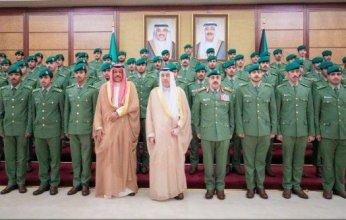 الحرس الوطني الكويتي يحتفل بتولية 63 ضابطا من خريجي كلية علي الصباح وأكاديمية سعد العبد الله