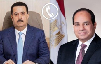 الرئيس المصري يتلقى اتّصالاً هاتفيًا من رئيس وزراء العراق بشأن الإعداد للقمة العربية