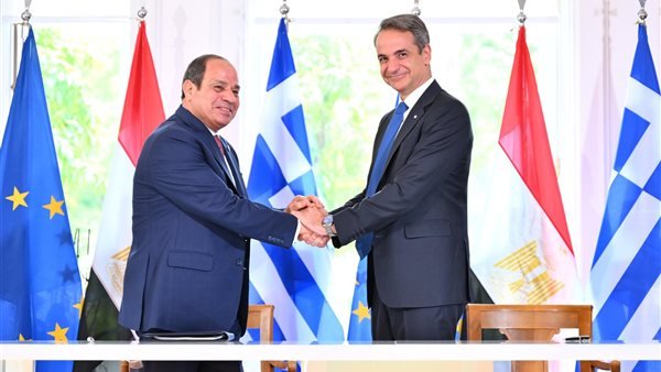 مصر واليونان توقعان الإعلان المشترك بشأن الشراكة الاستراتيجية بين البلدين مصر واليونان توقعان الإعلان المشترك بشأن الشراكة الاستراتيجية بين البلدين