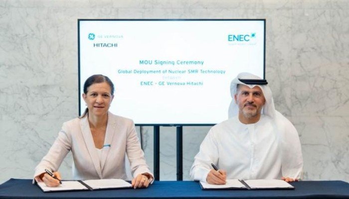 الإمارات للطاقة النووية توقع اتفاقية مع جنرال إلكتريك فيرنوفا هيتاشي للطاقة النووية الإمارات للطاقة النووية توقع اتفاقية مع جنرال إلكتريك فيرنوفا هيتاشي للطاقة النووية