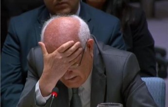 شاهد| بالفيديو.. مندوب فلسطين ينهار بالبكاء في مجلس الأمن من أجل إنقاذ غزة