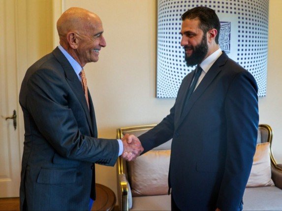 المبعوث الأمريكي إلى سوريا يؤكد دعم بلاده للحكومة السورية الحالية المبعوث الأمريكي إلى سوريا يؤكد دعم بلاده للحكومة السورية الحالية