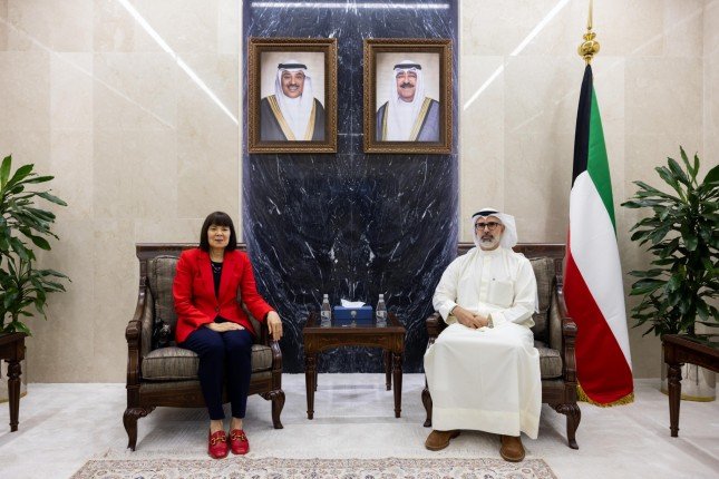 نائب وزير الخارجية يستقبل سفيرة الولايات المتحدة الأمريكية لدى البلاد نائب وزير الخارجية يستقبل سفيرة الولايات المتحدة الأمريكية لدى البلاد