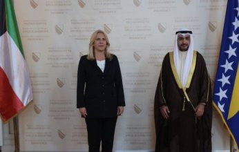 سفير دولة الكويت في البوسنة والهرسك يقدم أوراق اعتماده