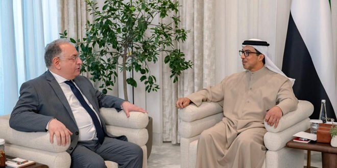 مباحثات إماراتية - سورية لتعزيز التعاون المالي والتجاري مباحثات إماراتية - سورية لتعزيز التعاون المالي والتجاري