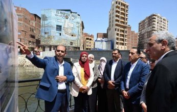 رئيس الوزراء المصري يتفقد أعمال تطوير كورنيش ترعة القاصد بالغربية