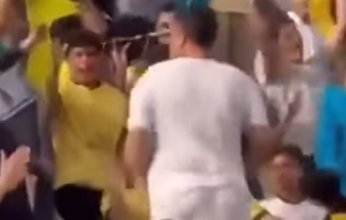القبض على مشجع مصري خلع ملابسه في المدرجات احتفالا بفوز فريقه