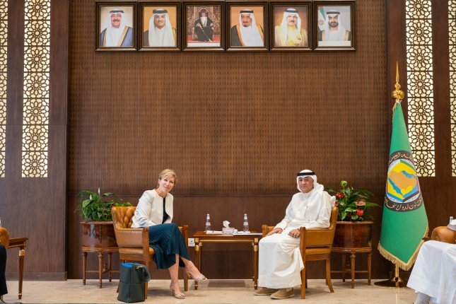 أمين مجلس التعاون يبحث مع مستشار الرئيس الفرنسي تعزيز العلاقات الخليجية - الفرنسية أمين مجلس التعاون يبحث مع مستشار الرئيس الفرنسي تعزيز العلاقات الخليجية - الفرنسية