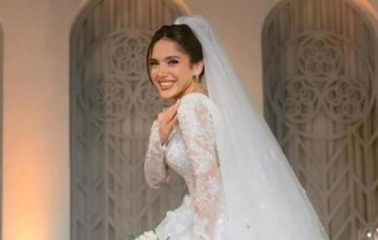 الفنانة رنا رئيس تتألق بفستان زفاف استثنائي في ليلة العمر بحضور نجوم الفن