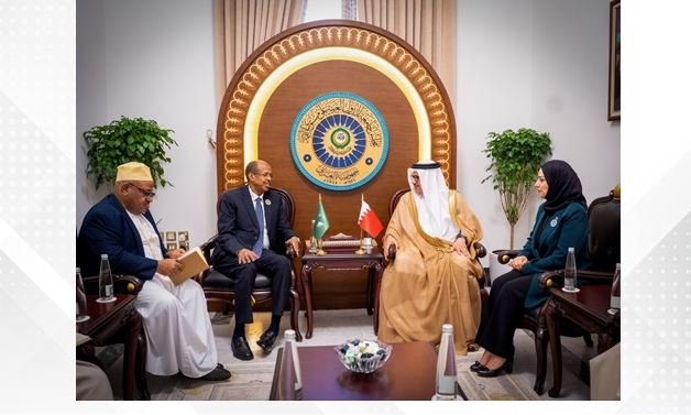 البحرين والاتحاد الإفريقي يبحثان تطورات الأوضاع الإقليمية البحرين والاتحاد الإفريقي يبحثان تطورات الأوضاع الإقليمية