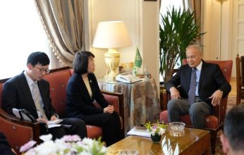 أبو الغيط يستقبل رئيسة الهيئة الوطنية للإذاعة والتليفزيون بالصين