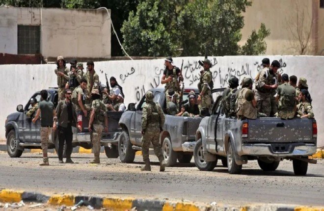 مصر تجدد دعوتها لحل الميليشيات وخروج المرتزقة من ليبيا وتشدد على رفض التواجد العسكري الأجنبي مصر تجدد دعوتها لحل الميليشيات وخروج المرتزقة من ليبيا وتشدد على رفض التواجد العسكري الأجنبي